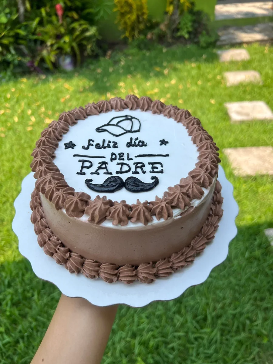 Pastel de chocolate para el Día del Padre